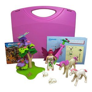 Playmobil Take Along Fairy Princess Figures & Playset
